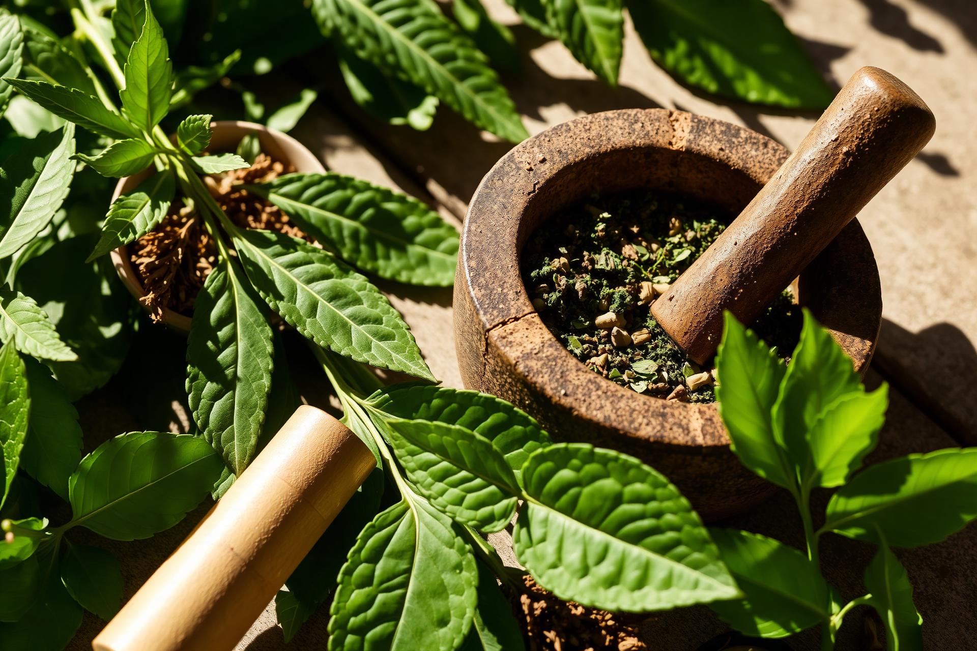 Ayurvedic healing environment